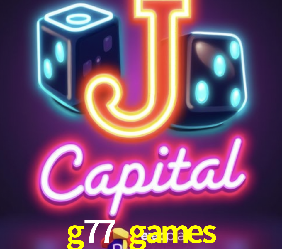 Descubra o Mundo do Cassino Online com g77 games