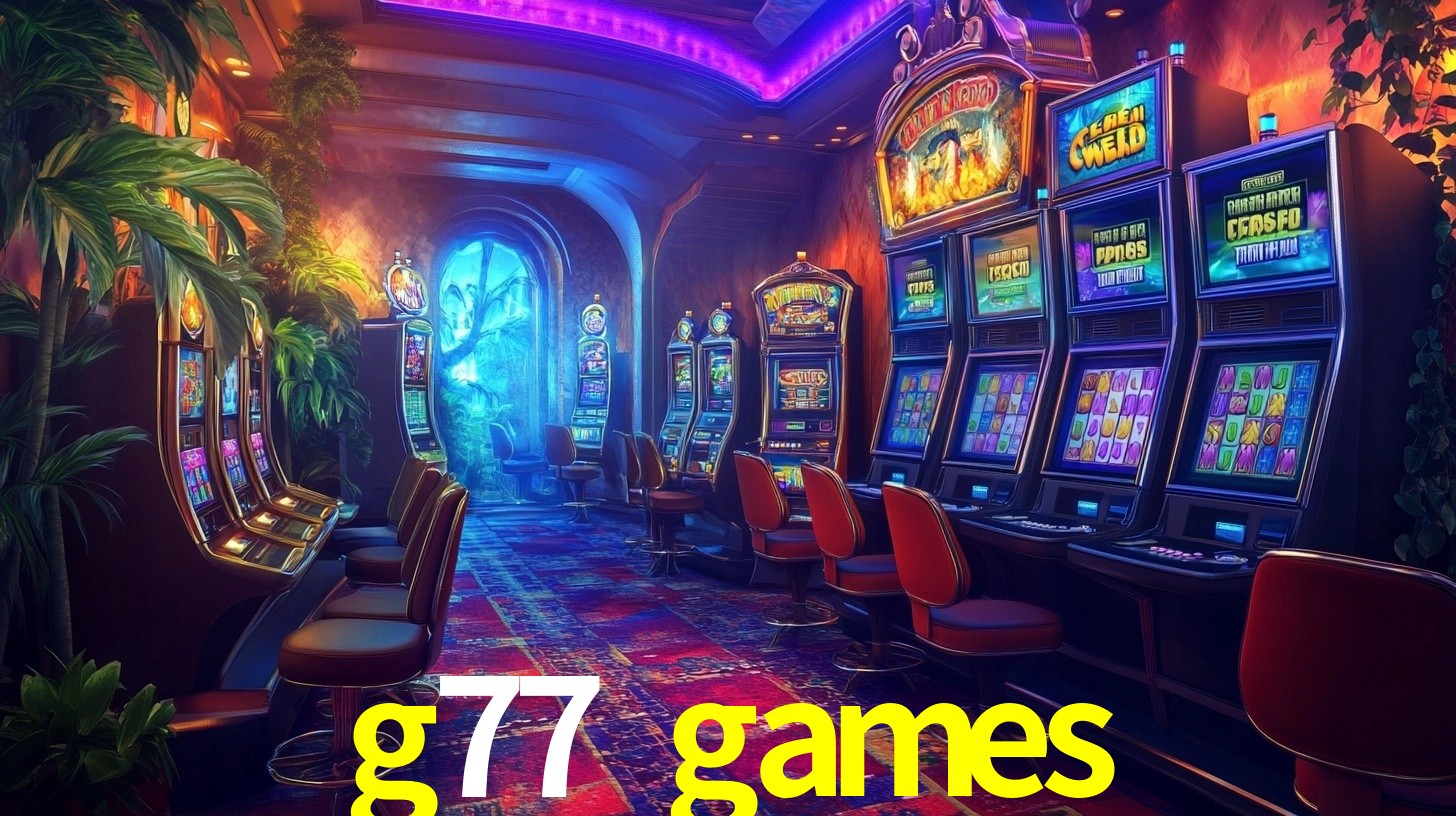 APP oficial da g77 games para mobile