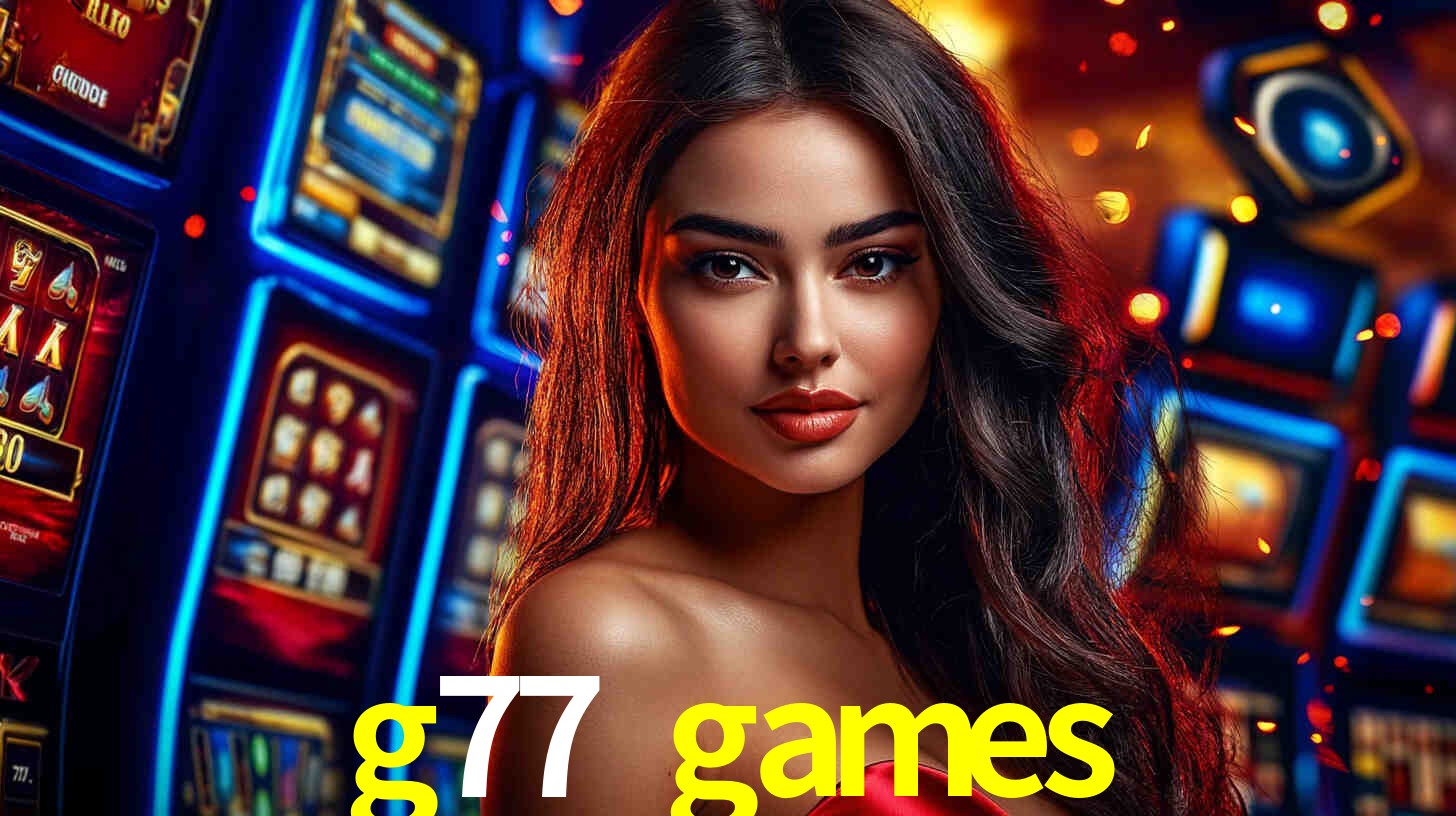 Interface do App g77 games